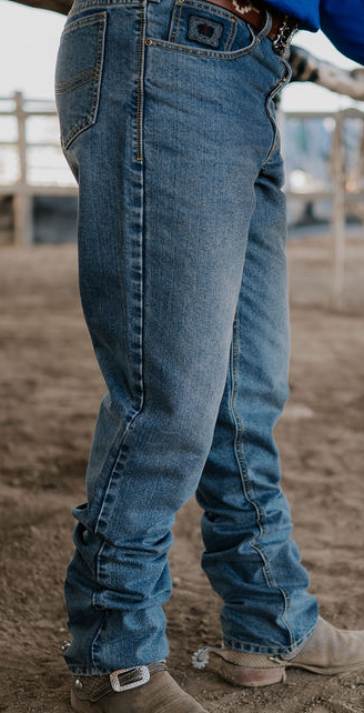 Pilbara Western Mens Angus Relaxed Straight Leg Jeans