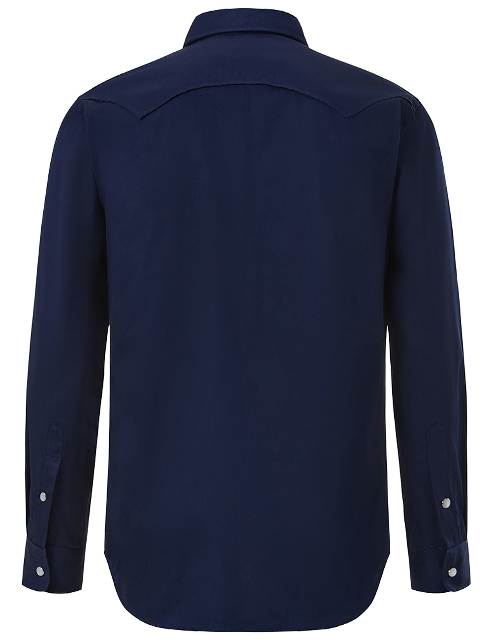 Pilbara Mens Western Snap Button L/S Shirt