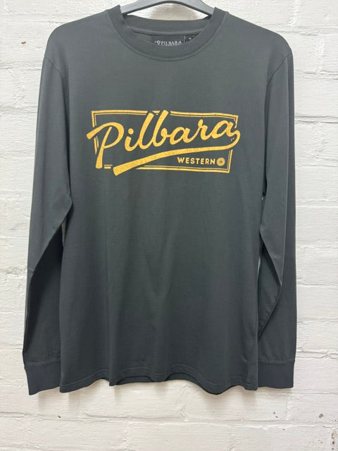 Pilbara Mens Game Day L/S T-Shirt