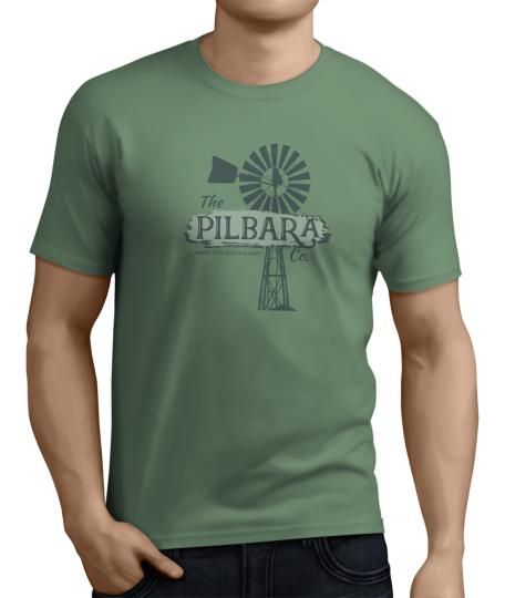 Pilbara Mens The Pilbara Co S/S Tee