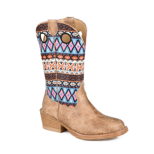 Roper Big Kids Willow Aztec Boot
