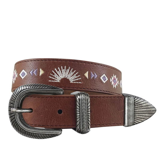 Roper Girls Buffalo Leather Belt