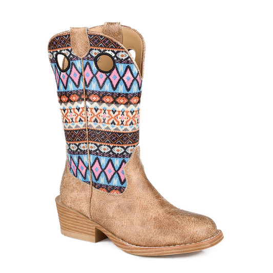 Roper Little Kids Willow Aztec Boot