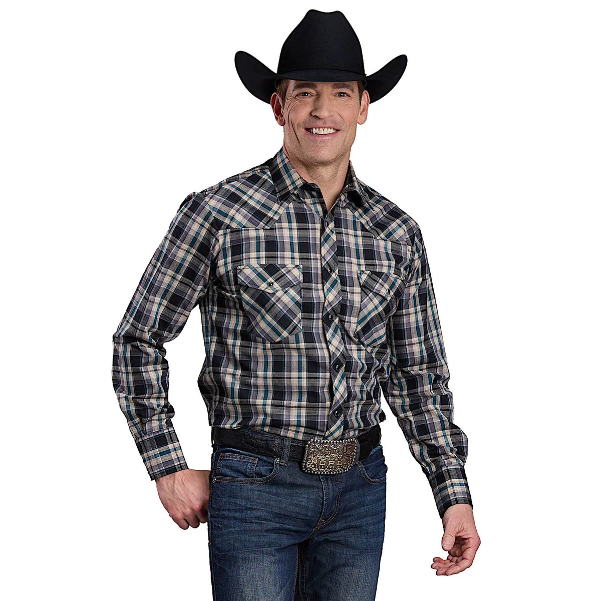 Roper Mens Karman Classic 55/45 Collection L/S Shirt