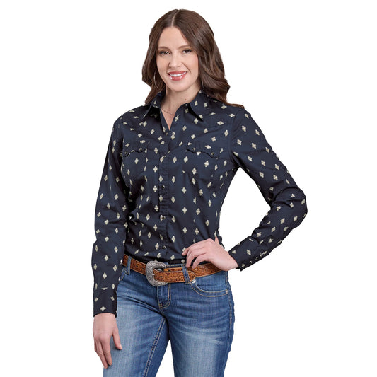 Roper Womens West Made Collection L/S Shirt