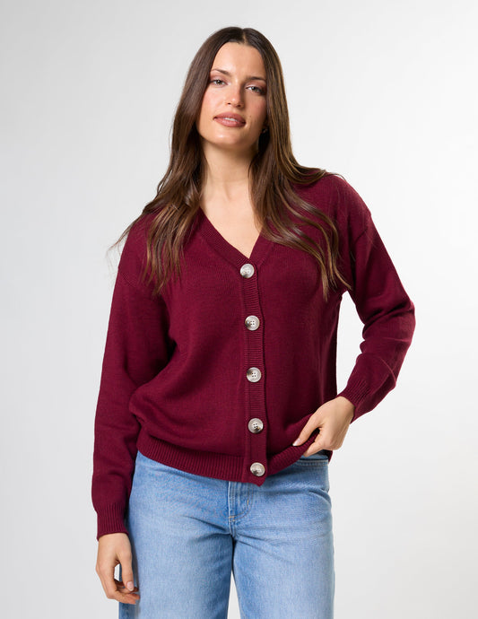 Stella + Gemma Womens Academy Cardigan