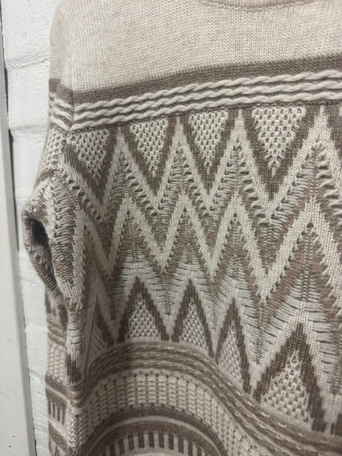See Saw Womens Australian Woo/Nylon/Acrylic Fair Isle Sweater