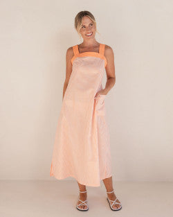 See Saw Womens Pinafore Cotton Dress