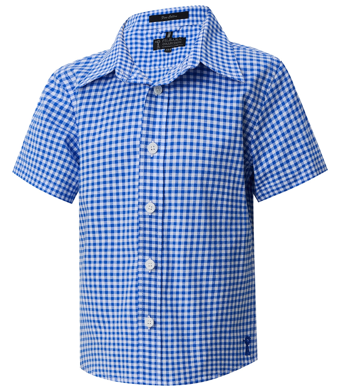 Pilbara Kids S/S Gingham Shirt