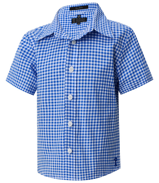 Pilbara Kids S/S Gingham Shirt