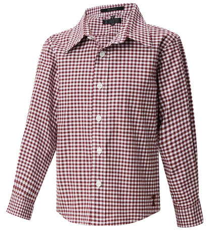 Pilbara Kids L/S Gingham Shirt