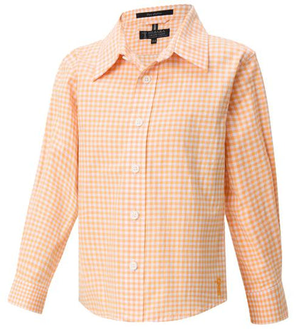 Pilbara Kids L/S Gingham Shirt
