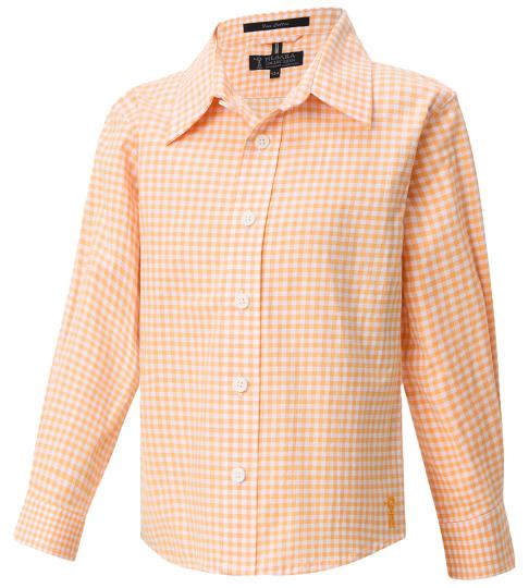 Pilbara Kids L/S Gingham Shirt