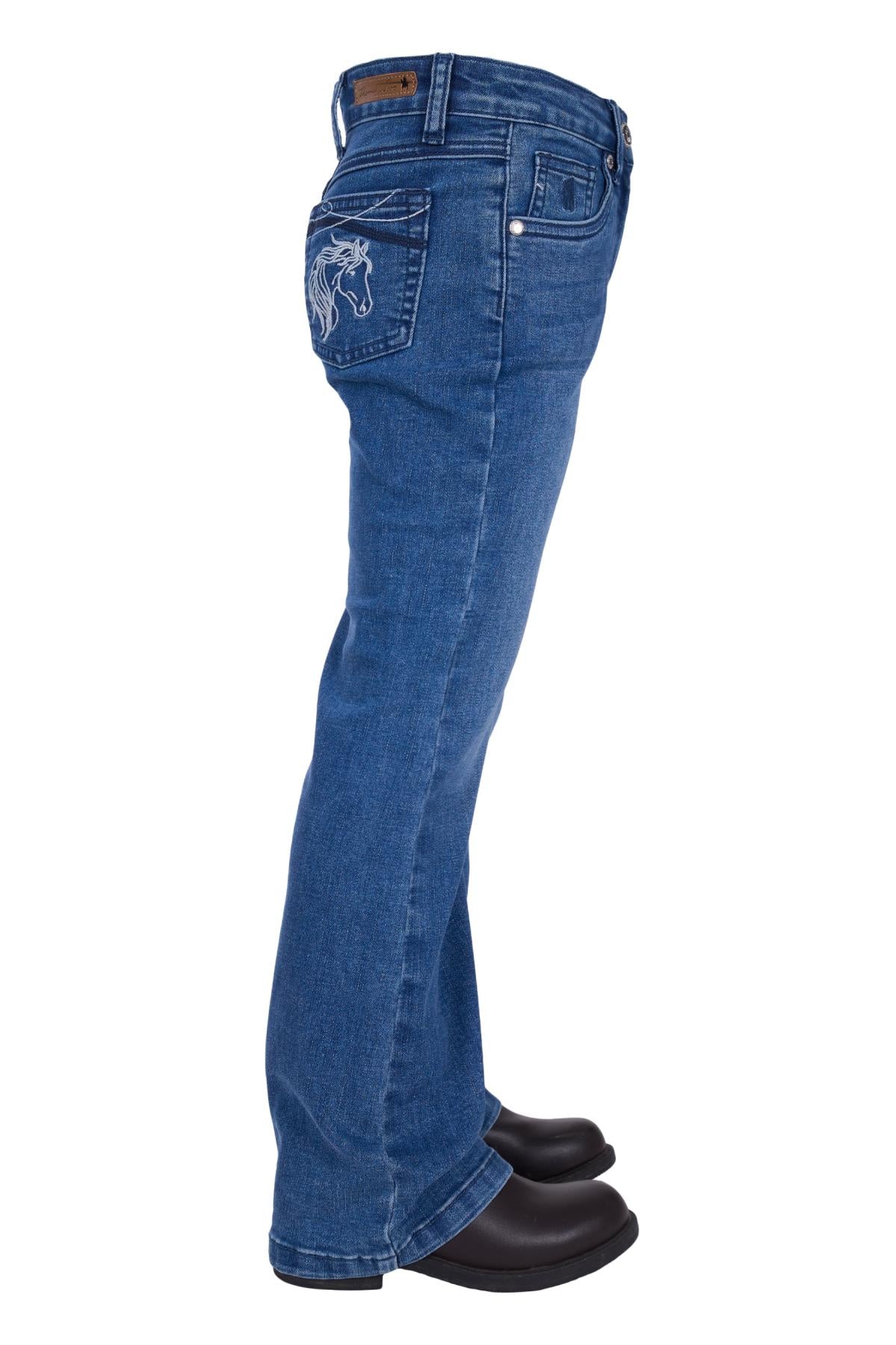 Thomas Cook Girls Heather Boot Cut Jeans
