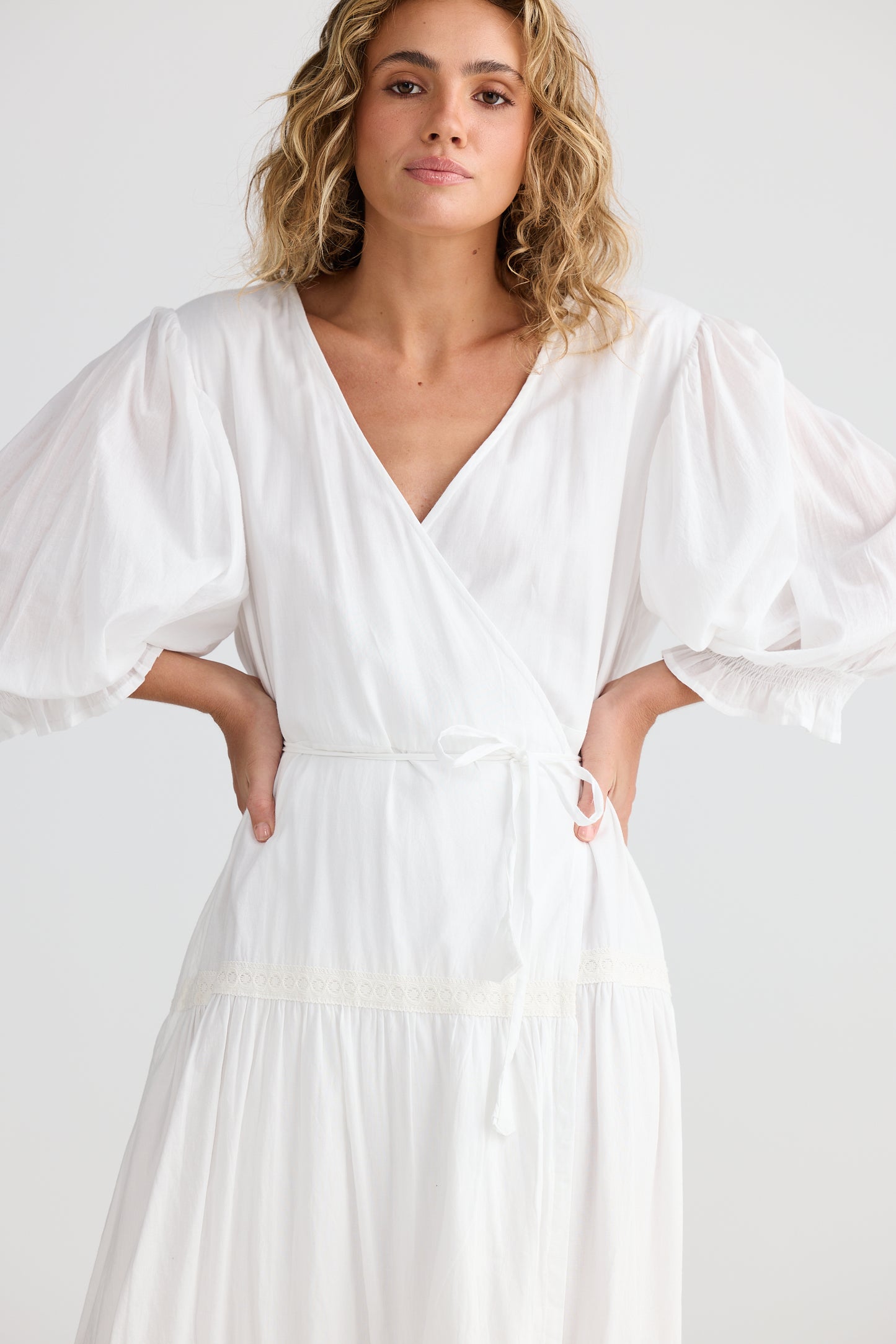 Talisman Womens Lunar Wrap Dress