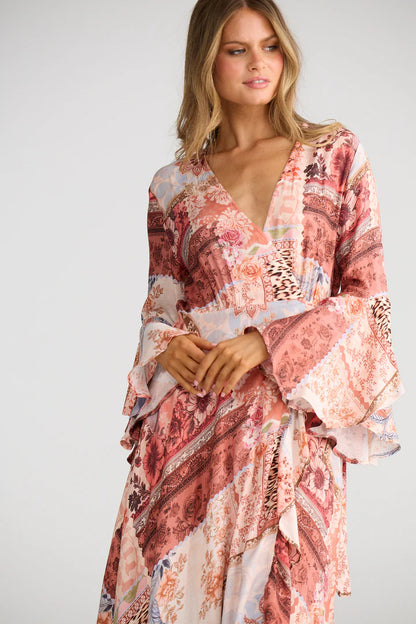 Talisman Womens Carly Wrap Dress