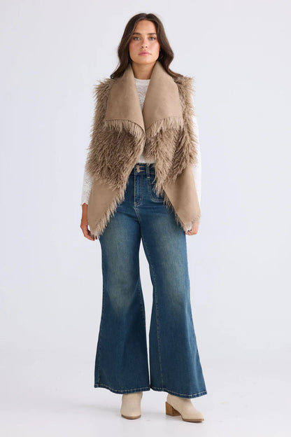 Talisman Womens Luna Fur Vest