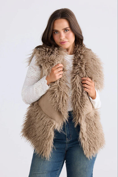 Talisman Womens Luna Fur Vest