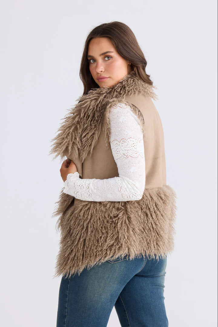 Talisman Womens Luna Fur Vest