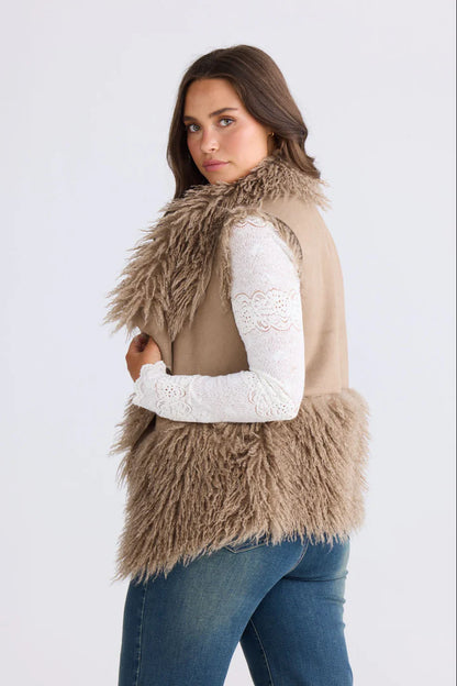 Talisman Womens Luna Fur Vest