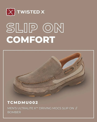 Twisted X Mens Ultralite X Slip On
