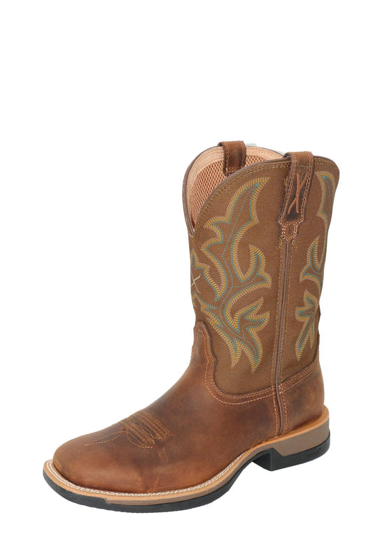 Twisted X Mens 11 Tech X1 Canvas Boot
