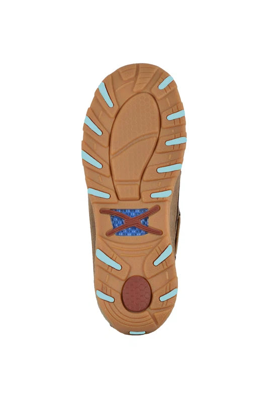 Twisted X Womens Sunflower C/S Mocs Slip On