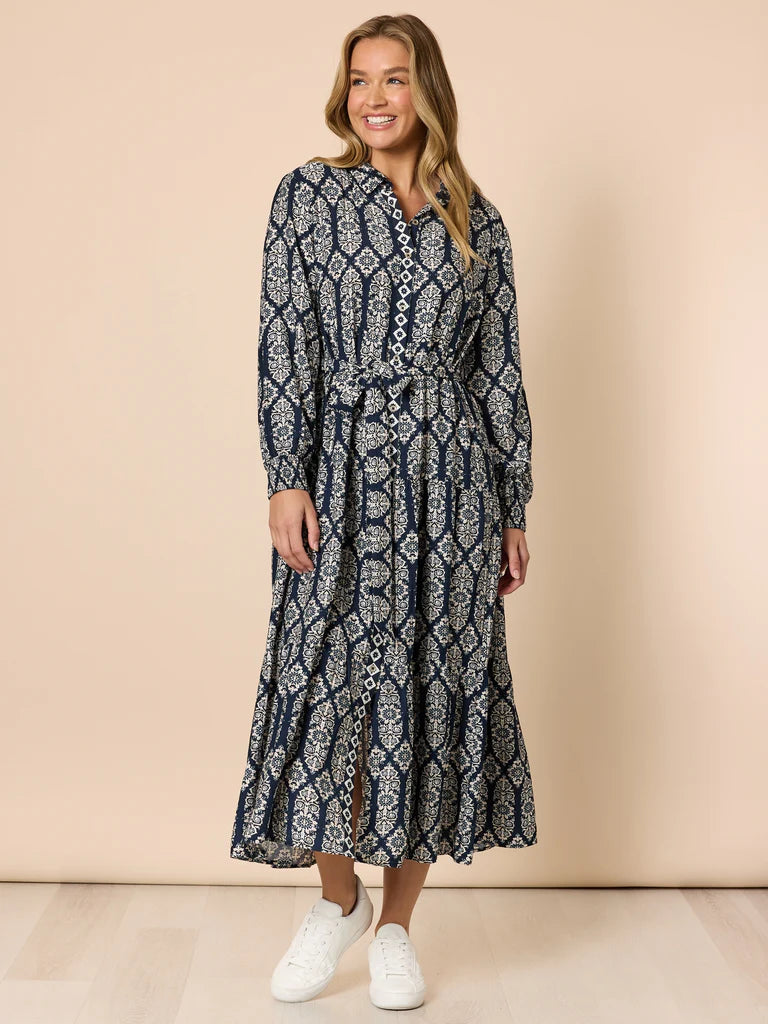 Threadz Womens Lola Print Dress