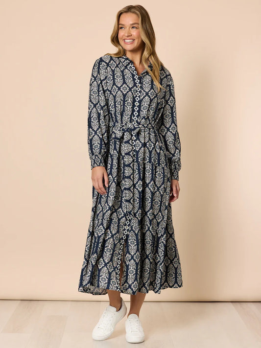 Threadz Womens Lola Print Dress