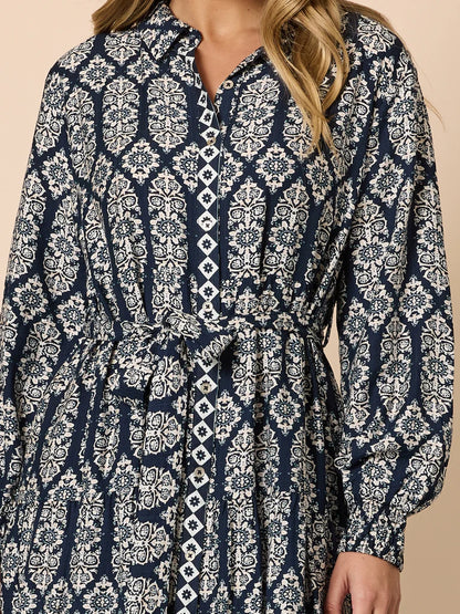 Threadz Womens Lola Print Dress