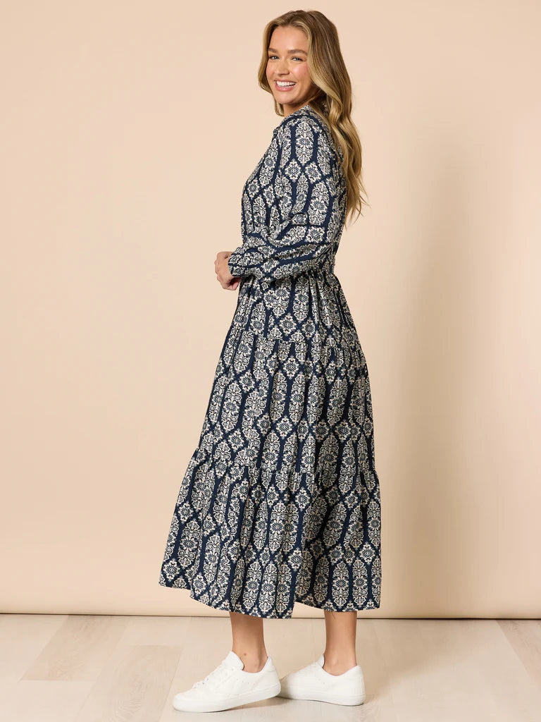 Threadz Womens Lola Print Dress