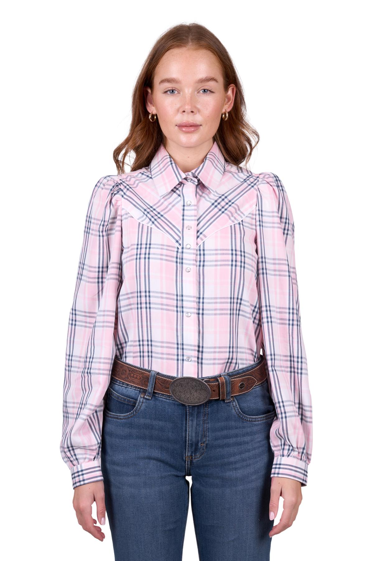 Wrangler Womens Phoebe Check L/S Shirt