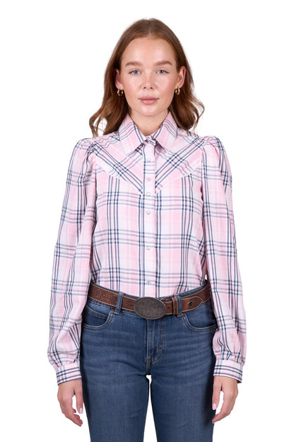 Wrangler Womens Phoebe Check L/S Shirt