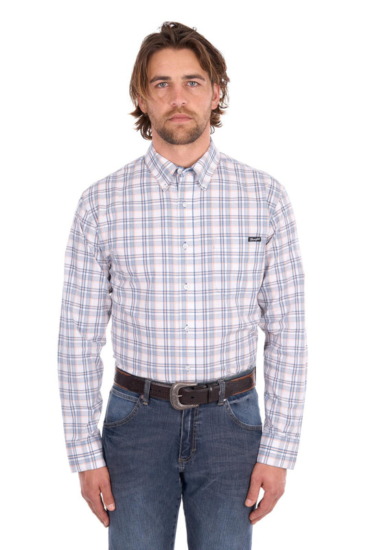 Wrangler Mens Ben 1PKT L/S Shirt