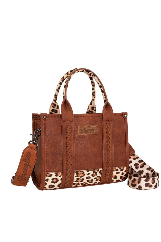 Wrangler Leopard Print Crossbody Bag