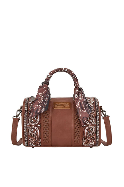Wrangler Paisley Barrel Bag