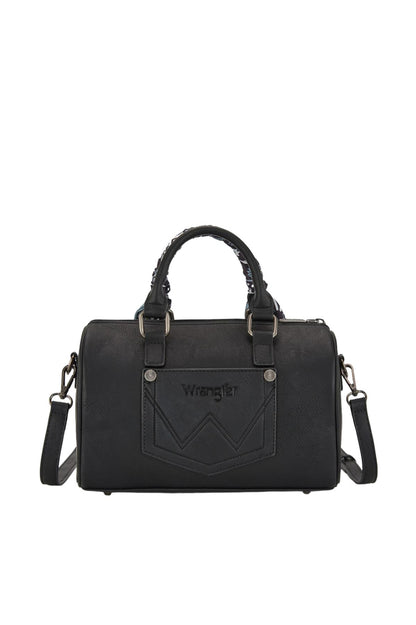 Wrangler Paisley Barrel Bag