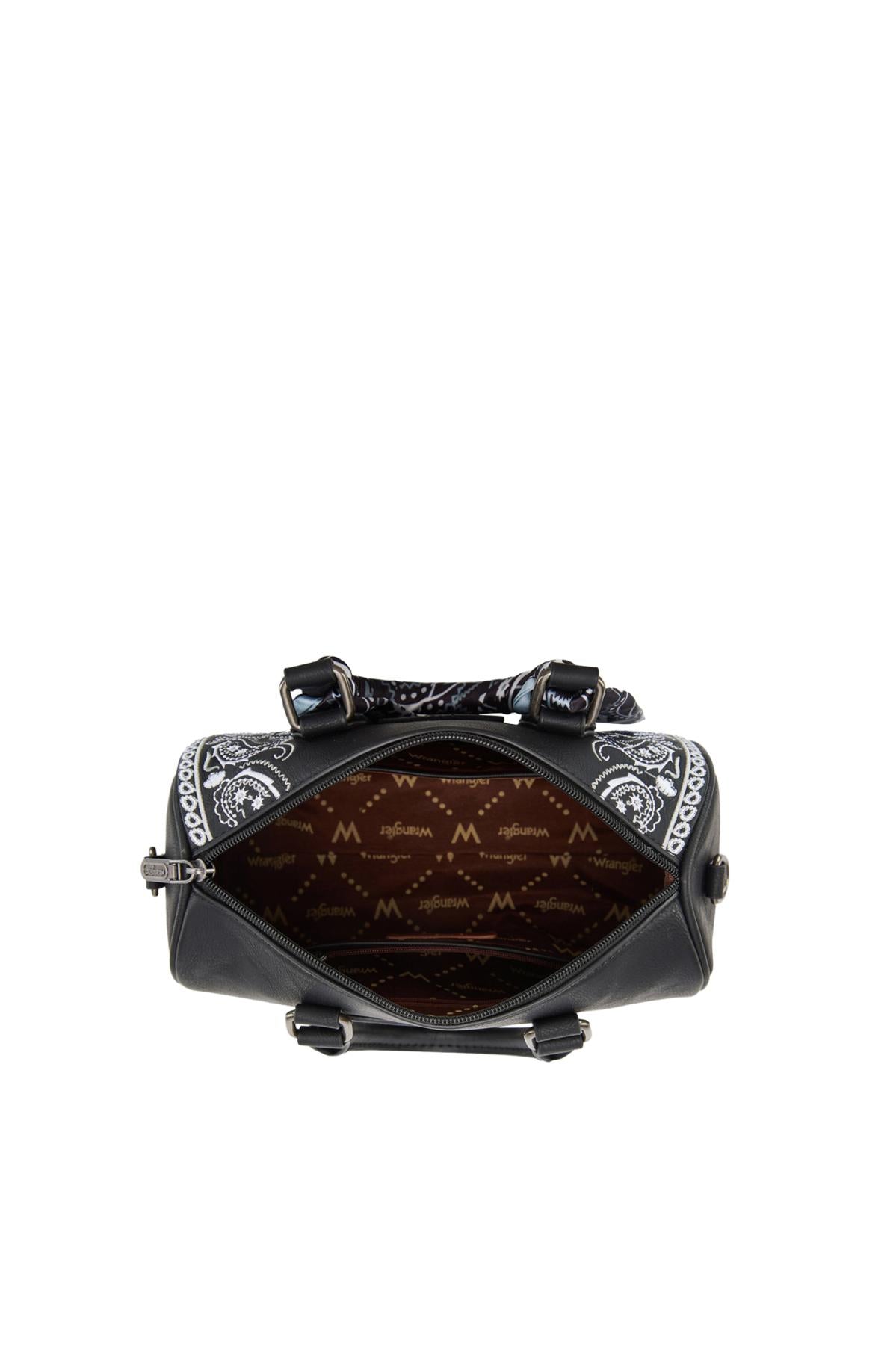 Wrangler Paisley Barrel Bag