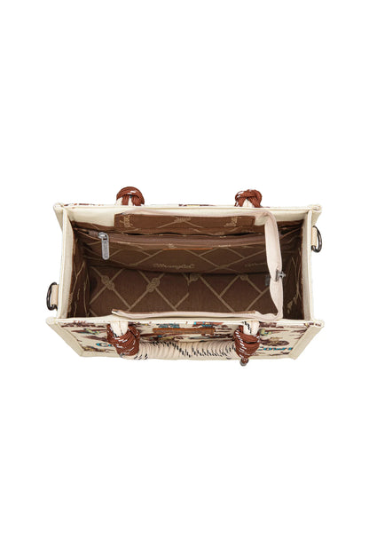 Wrangler Rodeo Print Crossbody Bag