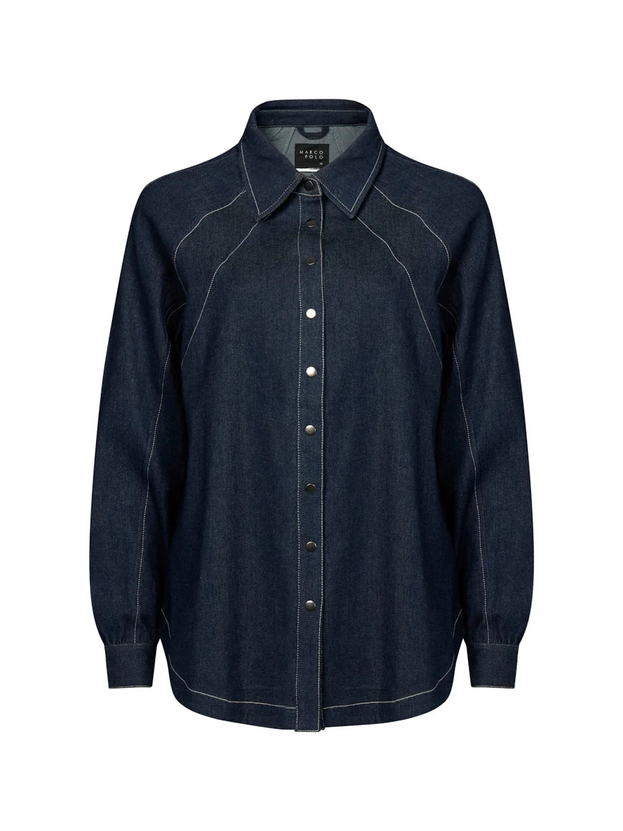 Marco Polo Womens Urban Denim Shirt