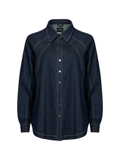 Marco Polo Womens Urban Denim Shirt