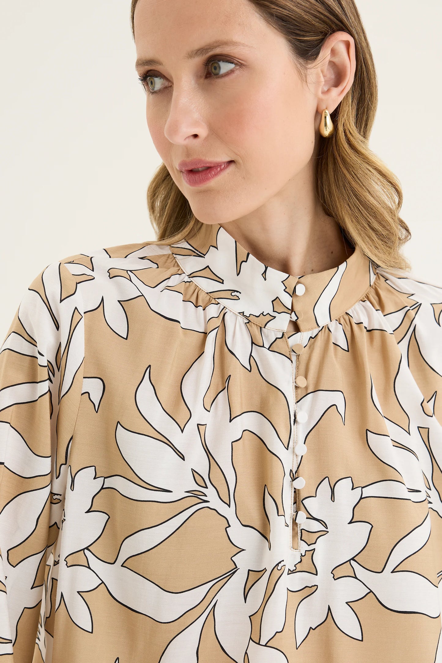Yarra Trail Womens Broadleaf Top