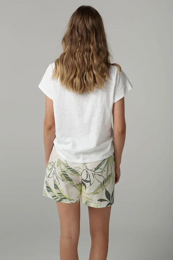 Cloth Paper Scissors Womens Summer Play Printed Tee