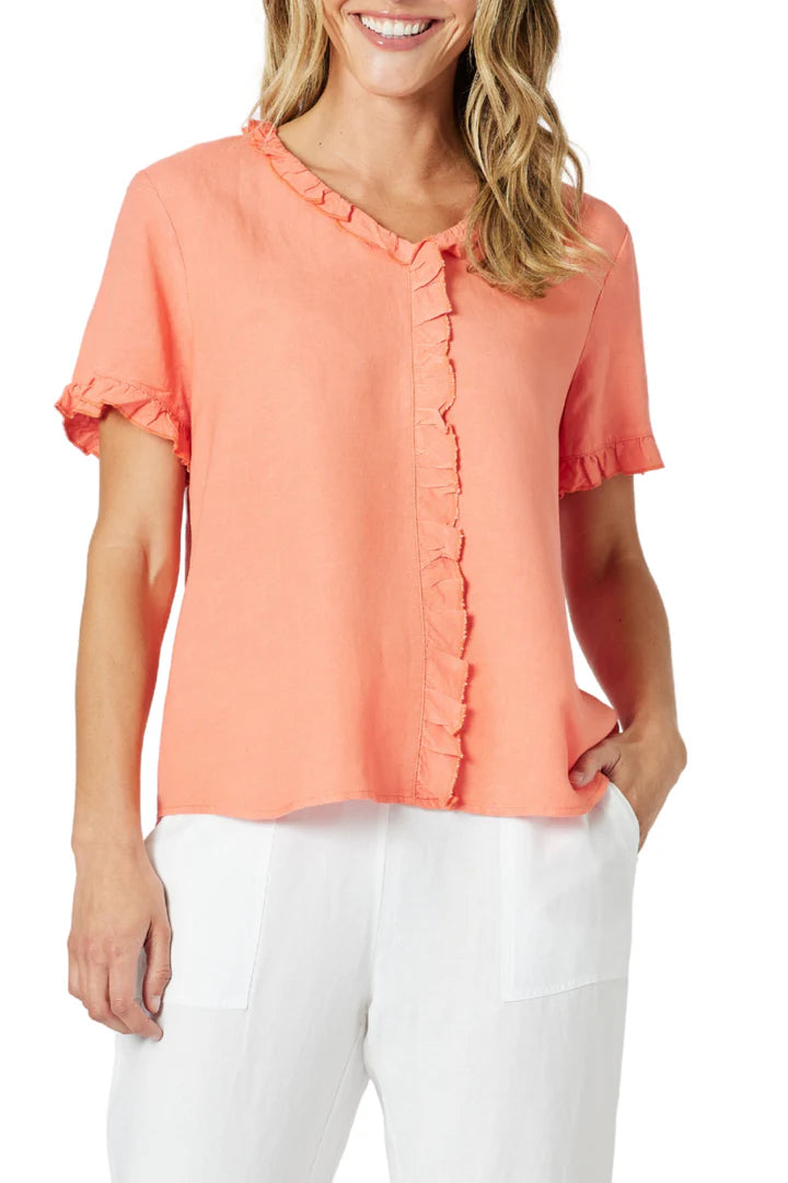 Gordon Smith Womens Lino Tiffany Top