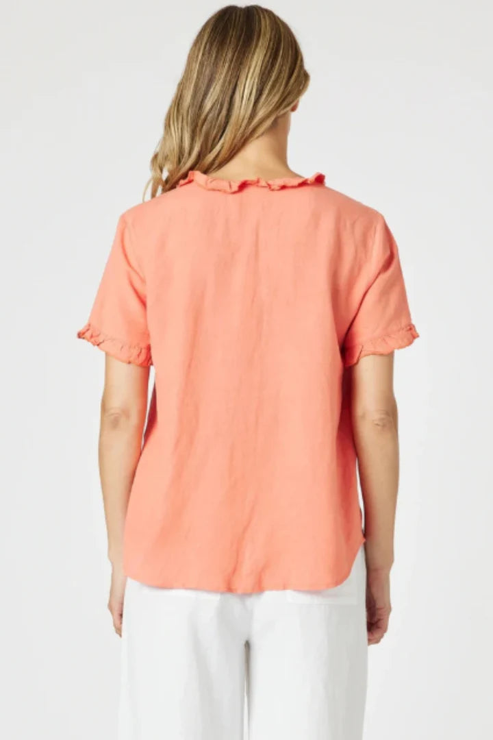 Gordon Smith Womens Lino Tiffany Top